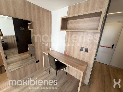 Apartaestudio en arriendo en El Poblado, Medellín, 35 m² · foto 2 de 7