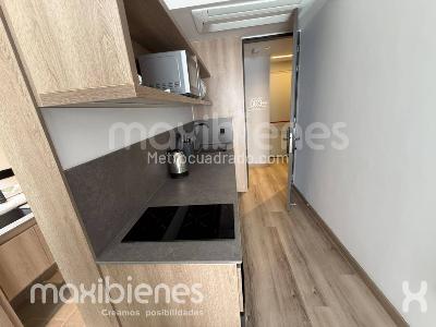 Apartaestudio en arriendo en El Poblado, Medellín, 35 m² · foto 2 de 6