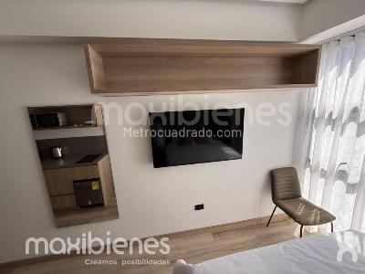 Apartaestudio en arriendo en El Poblado, Medellín, 35 m² · foto 3 de 6