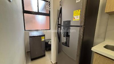 Apartamento de 1 alcoba en arriendo en Santa Teresita, Medellín, 45 m² · foto 3 de 6