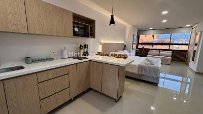 Apartamento de 1 alcoba en arriendo en Santa Teresita, Medellín, 45 m² · foto 6 de 6