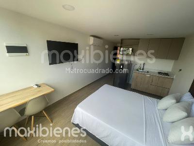 Apartaestudio en arriendo en La Floresta, Medellín, 20 m² · foto 2 de 7