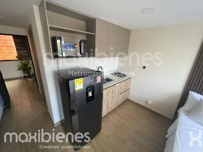 Apartaestudio en arriendo en La Floresta, Medellín, 20 m² · foto 3 de 7