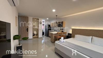 Apartaestudio en arriendo en Santa Teresita, Medellín, 45 m² · foto 3 de 8