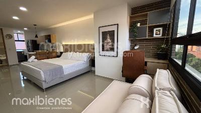 Apartaestudio en arriendo en Santa Teresita, Medellín, 45 m² · foto 4 de 8