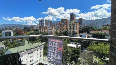 Apartaestudio en arriendo en La Aguacatala, Medellín, 40 m² · foto 6 de 9