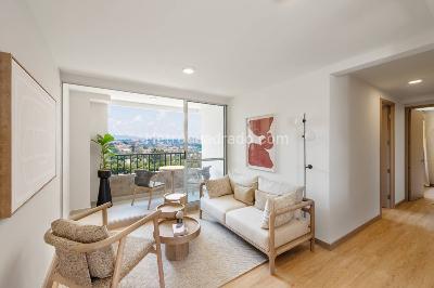 Apartamento de 1 alcoba en venta en Barro Blanco, Rionegro, 52 m² · foto 2 de 20