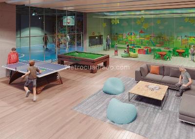 Apartaestudio en venta en Ancon Sur, Sabaneta, 70 m² · foto 5 de 7