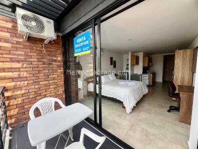 Apartaestudio en venta en Laureles, Medellín, 33 m² · foto 3 de 14
