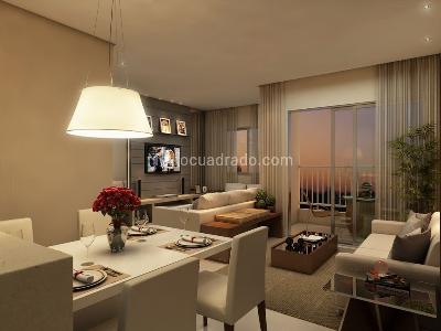 Apartamento de 3 alcobas en arriendo en La Felicidad, Bogotá, 96 m² · foto 3 de 3