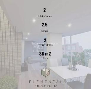 Apartamento de 2 alcobas en venta en Santa Barbara, Bogotá, 86 m² · foto 15 de 20