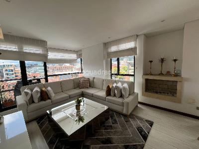 Apartamento de 3 alcobas en venta en Los Rosales Chico, Bogotá, 100 m² · foto 9 de 14