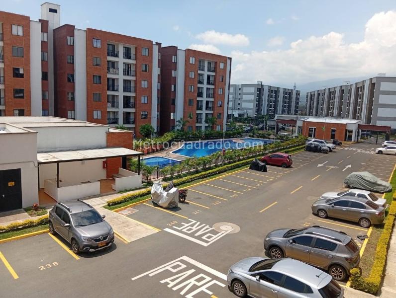 Piso – Jamundí, Conjunto Residencial Amberes, Sur - Vista 3