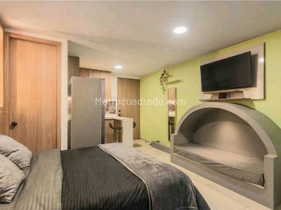 Apartaestudio en venta en Rosales, Medellín, 20 m² · foto 4 de 6