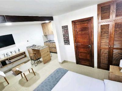 Apartaestudio en arriendo en Santa Mónica, Medellín, 28 m² · foto 7 de 16