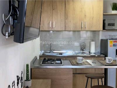 Apartaestudio en arriendo en Santa Mónica, Medellín, 28 m² · foto 9 de 16