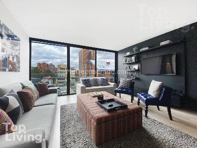 Apartamento de 2 alcobas en arriendo en El Retiro, Bogotá, 88 m² · foto 1 de 14