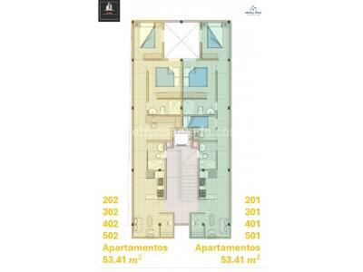 Apartamento de 2 alcobas en venta en Bellavista, Medellín, 50 m² · foto 11 de 11