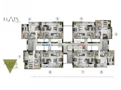 Apartamento de 1 alcoba en venta en El Poblado, Medellín, 67 m² · foto 12 de 18