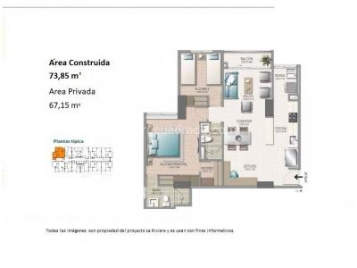 Apartamento en venta en Ciudad Del Rio, Medellín · foto 14 de 20