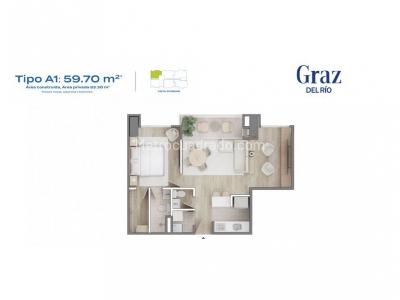 Apartamento en venta en Ciudad Del Rio, Medellín · foto 4 de 13