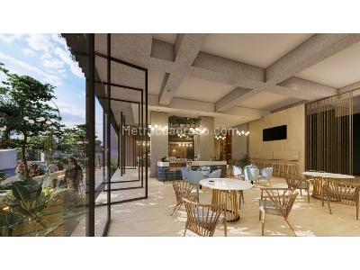 Apartamento de 1 alcoba en venta en Zuniga, Envigado, 45 m² · foto 2 de 20