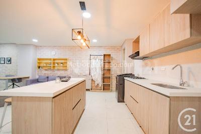 Apartamento de 1 alcoba en venta en Laureles, Medellín, 54 m² · foto 5 de 15
