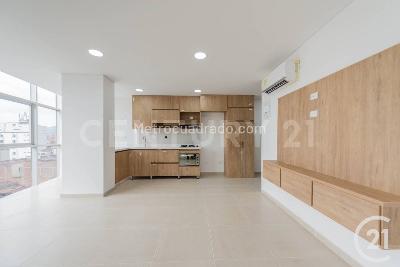 Apartamento de 1 alcoba en venta en Laureles, Medellín, 54 m² · foto 8 de 15