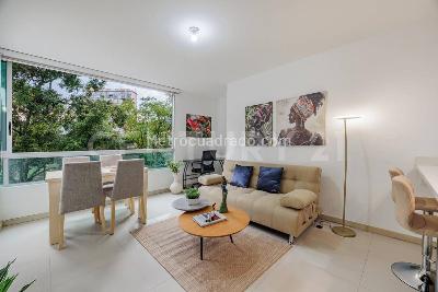 Apartamento de 2 alcobas en arriendo en El Poblado Santa Maria De Los Angeles, Medellín, 70 m² · foto 2 de 17