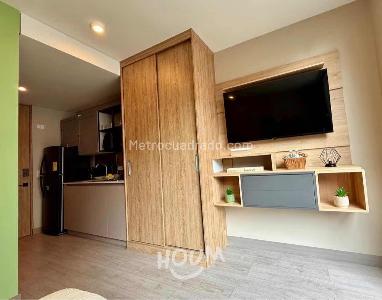 Apartamento de 1 alcoba en arriendo en Santa Fe, Bogotá, 21 m² · foto 4 de 13