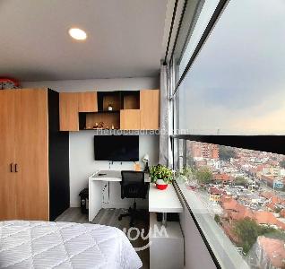 Apartamento de 1 alcoba en arriendo en Santa Fe, Bogotá, 33 m² · foto 8 de 15