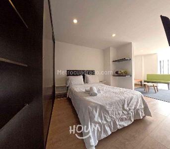 Apartamento de 1 alcoba en arriendo en Barrios Unidos, Bogotá, 40 m² · foto 2 de 10