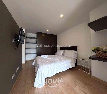 Apartamento de 1 alcoba en arriendo en Barrios Unidos, Bogotá, 40 m² · foto 3 de 10