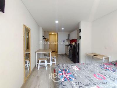 Apartamento de 1 alcoba en arriendo en Santa Fe, Bogotá, 25 m² · foto 4 de 20