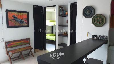 Apartamento de 2 alcobas en arriendo en Medellin, Medellín, 35 m² · foto 3 de 12