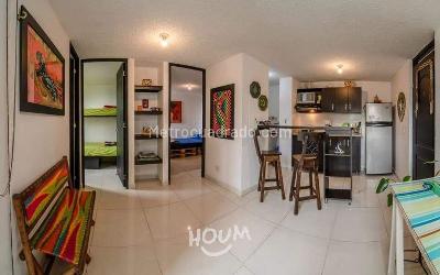 Apartamento de 2 alcobas en arriendo en Medellin, Medellín, 35 m² · foto 4 de 12
