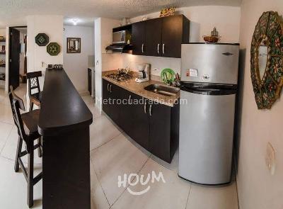Apartamento de 2 alcobas en arriendo en Medellin, Medellín, 35 m² · foto 8 de 12