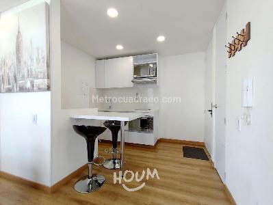 Apartamento de 1 alcoba en arriendo en Santa Fe, Bogotá, 33 m² · foto 10 de 20