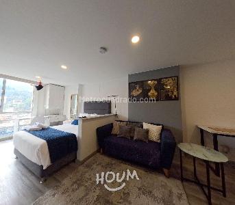 Apartamento de 1 alcoba en arriendo en Santa Fe, Bogotá, 27 m² · foto 2 de 10