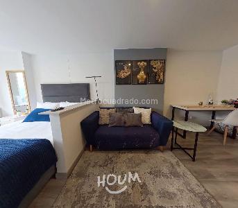 Apartamento de 1 alcoba en arriendo en Santa Fe, Bogotá, 27 m² · foto 4 de 10
