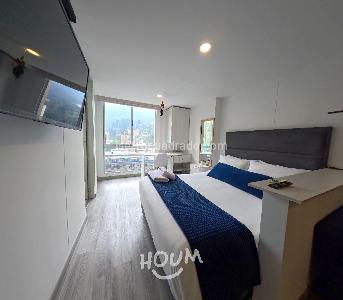 Apartamento de 1 alcoba en arriendo en Santa Fe, Bogotá, 27 m² · foto 6 de 10