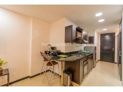 Apartaestudio en venta en El Poblado Las Lomas, Medellín, 45 m² · foto 4 de 6