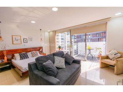 Apartaestudio en venta en El Poblado Las Lomas, Medellín, 45 m² · foto 6 de 6