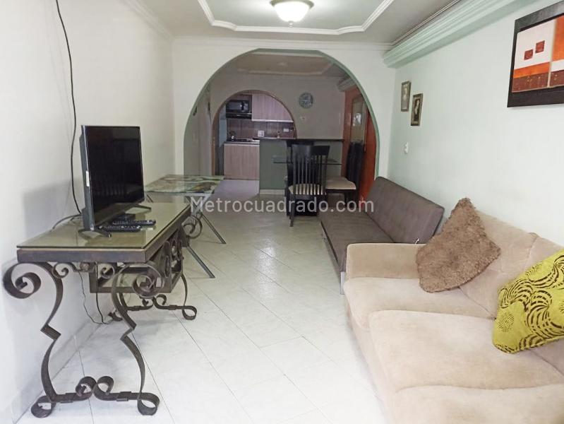 Apartamento Amoblado de 1 Alcoba en Diego Echavarría - 2