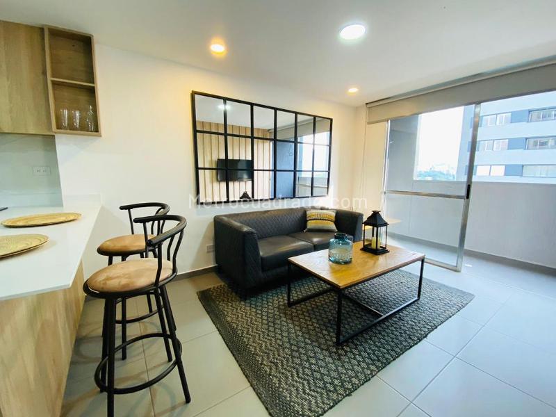 Estudio amoblado de 1 habitación con amenidades en Guayabal - 2