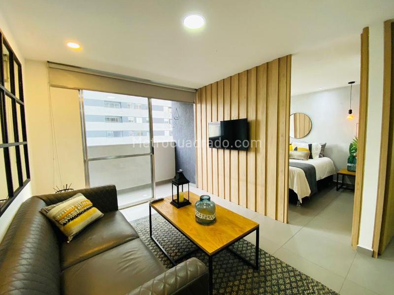 Estudio amoblado de 1 habitación con amenidades en Guayabal - 4