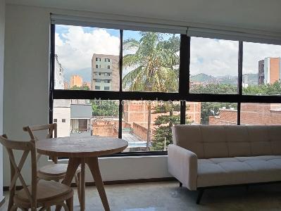 Apartamento de 1 alcoba en arriendo en Laureles, Medellín, 32 m² · foto 7 de 11