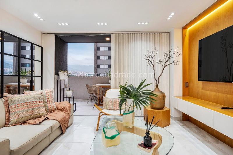 Furnished 3BR Apartment for Rent in Guayabal with Balcony - 3