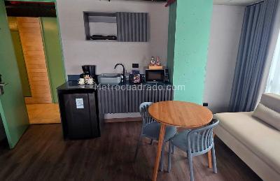 Apartamento de 1 alcoba en venta en Laureles, Medellín, 31 m² · foto 4 de 8