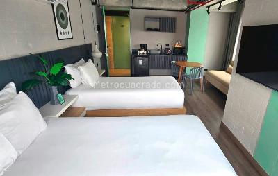 Apartamento de 1 alcoba en venta en Laureles, Medellín, 31 m² · foto 7 de 8